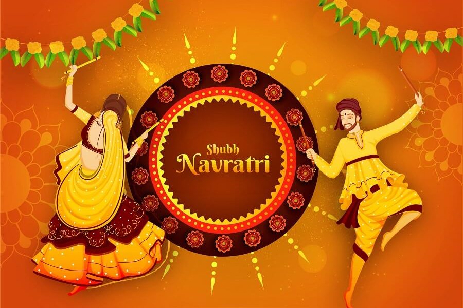 9 Navratri-Themed Wall Colours for the Festive Season