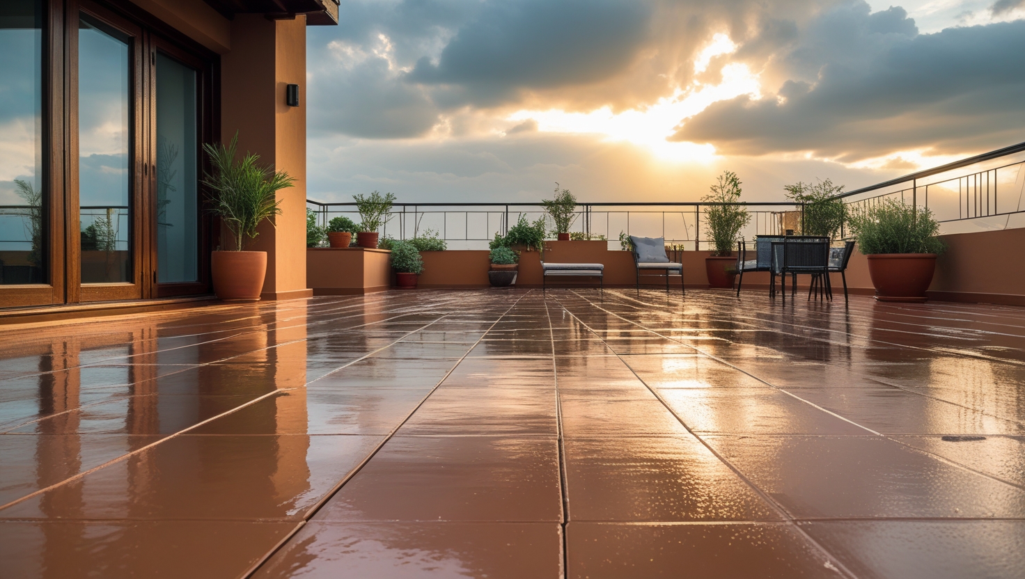 Terrace Floor Paint Ideas