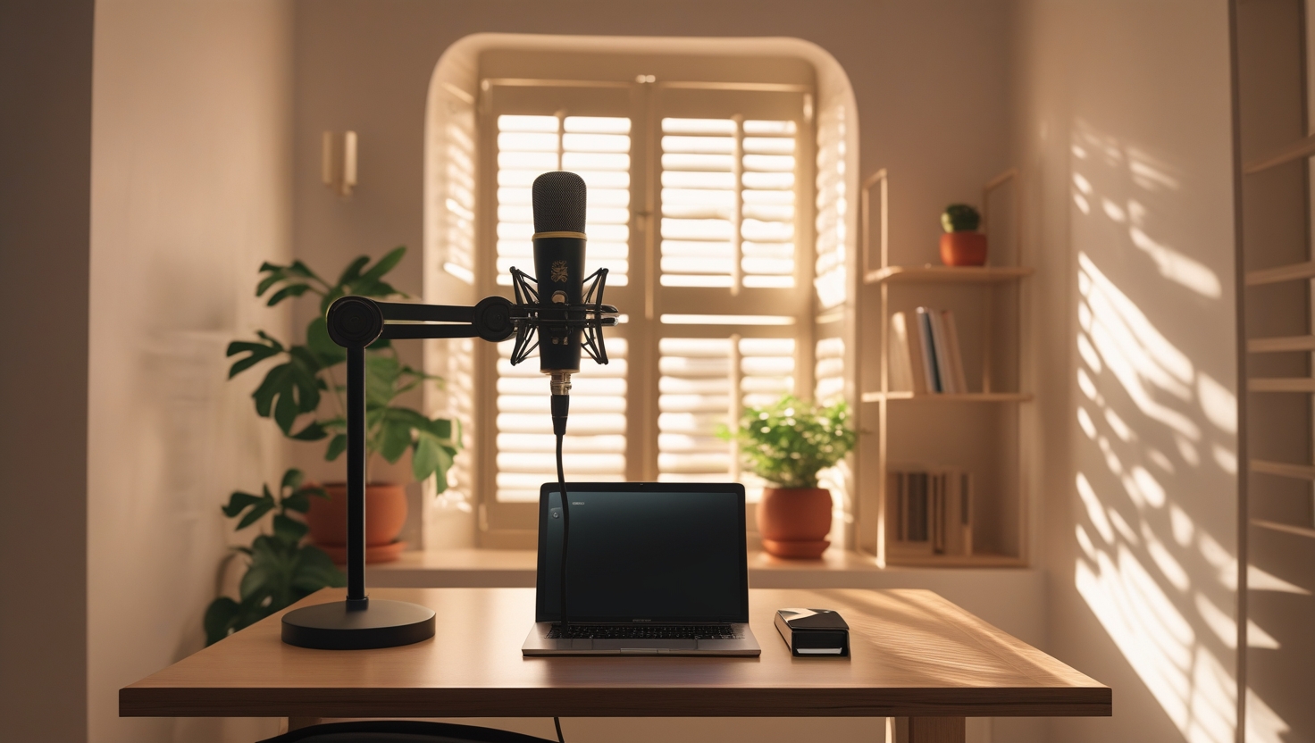 Wall Colour Matters in Small Podcast Studios
