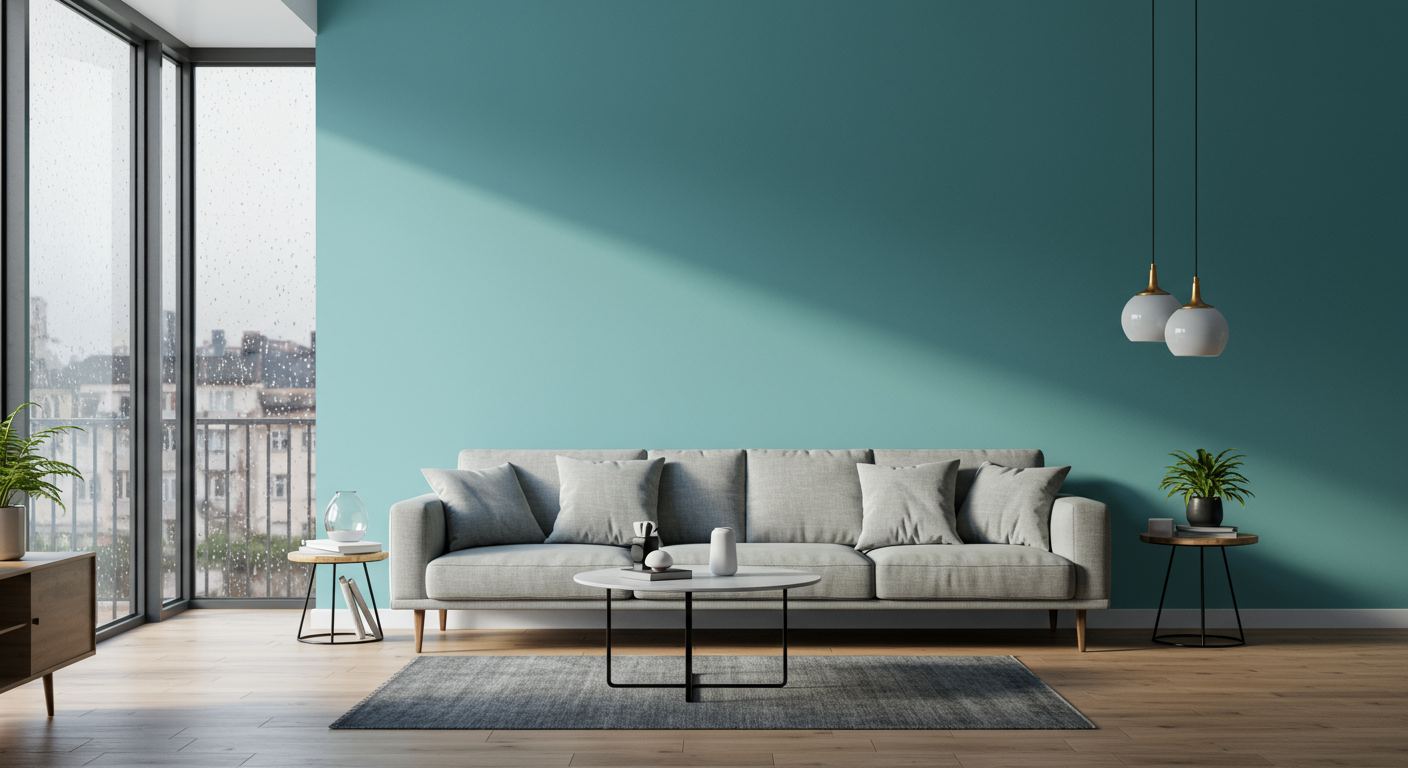 paint indoors during the monsoon