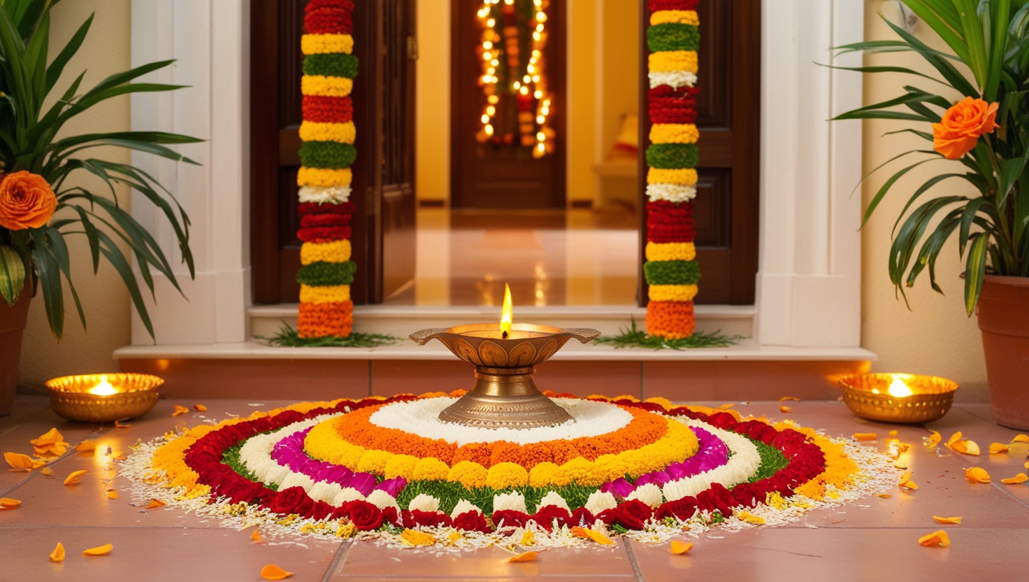 Pookalam for Onam