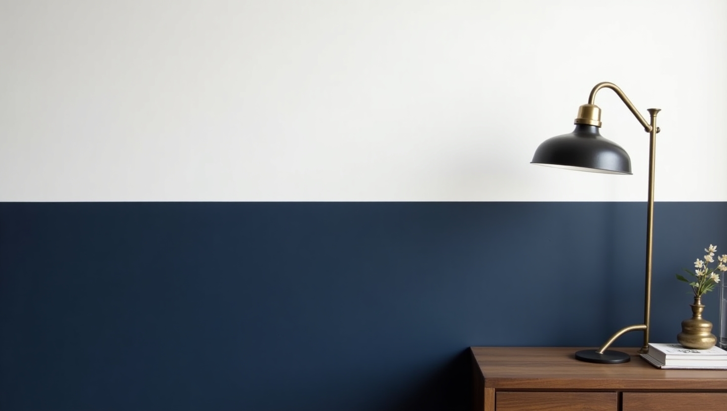 Why Navy Blue and White Walls Work So Well