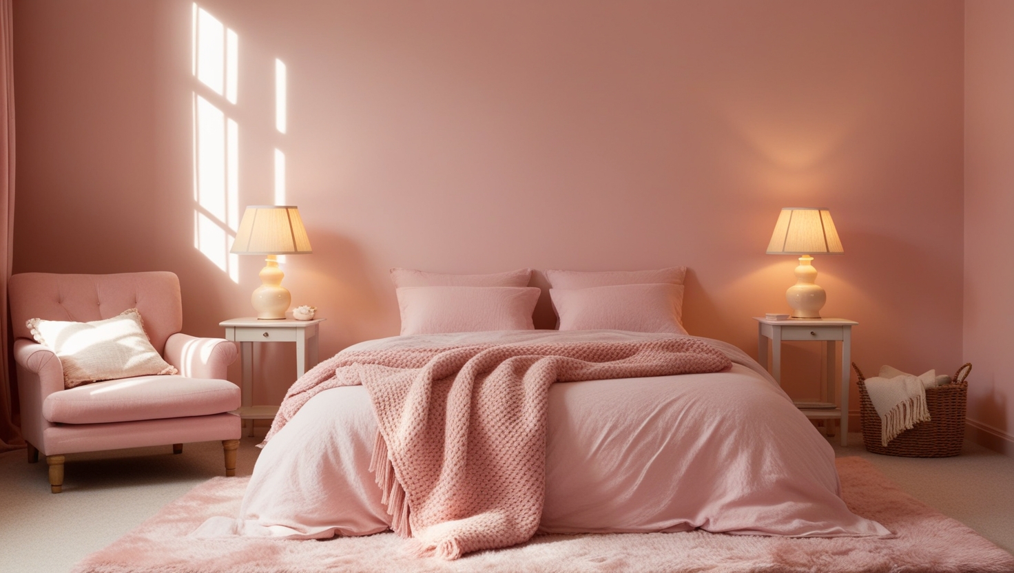 Soft Pink Wall Paint