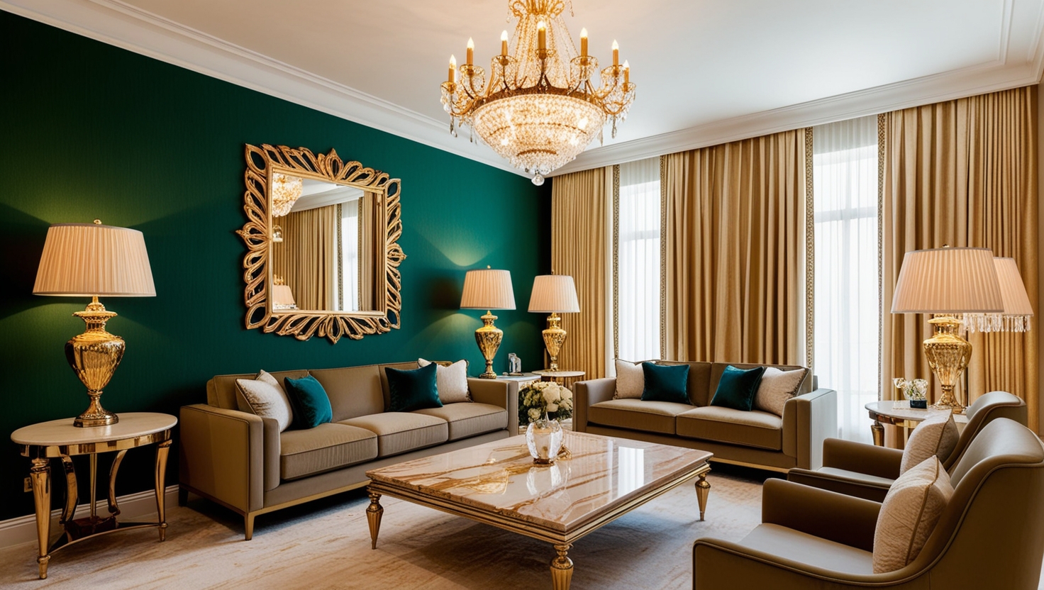 Peacock Plume (Peacock Green) Paint Shade