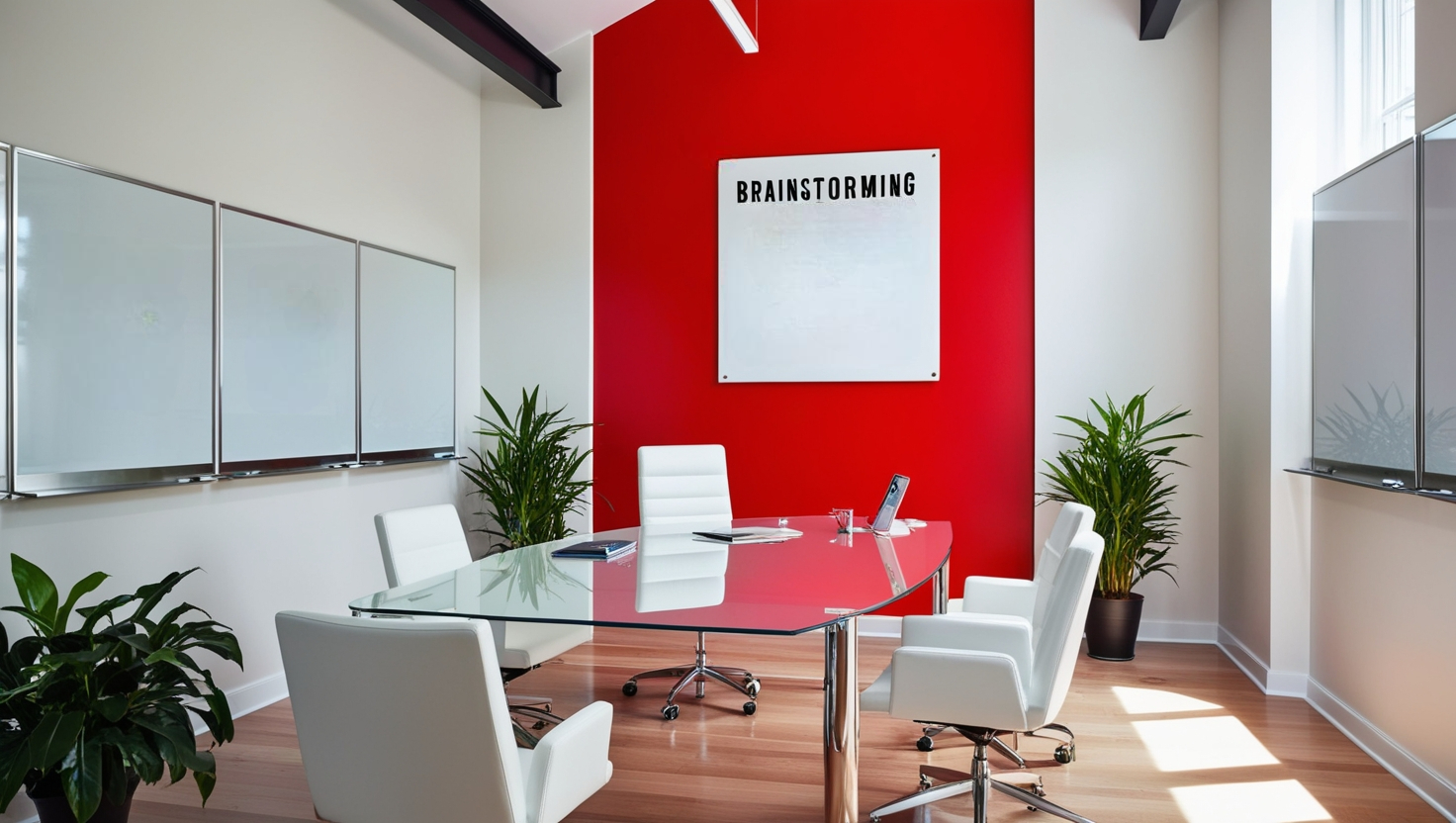 Energetic Red Wall Paint