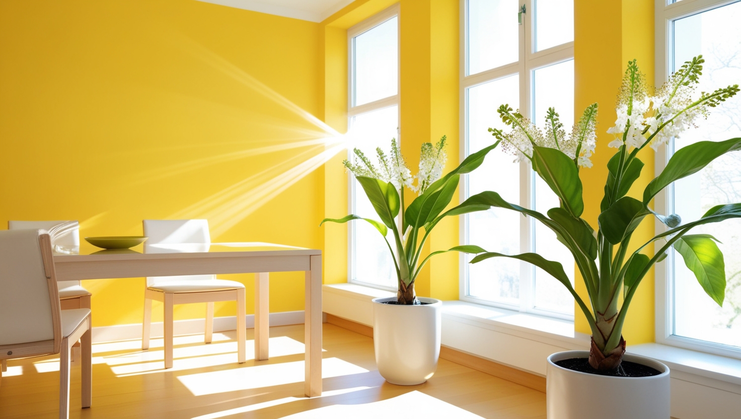 Sunny Yellow Wall Paint