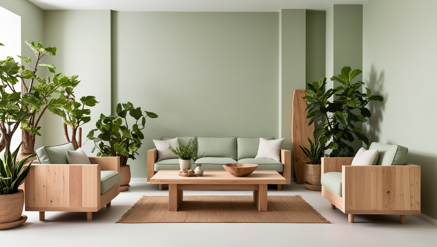 Fresh Green Wall Paint