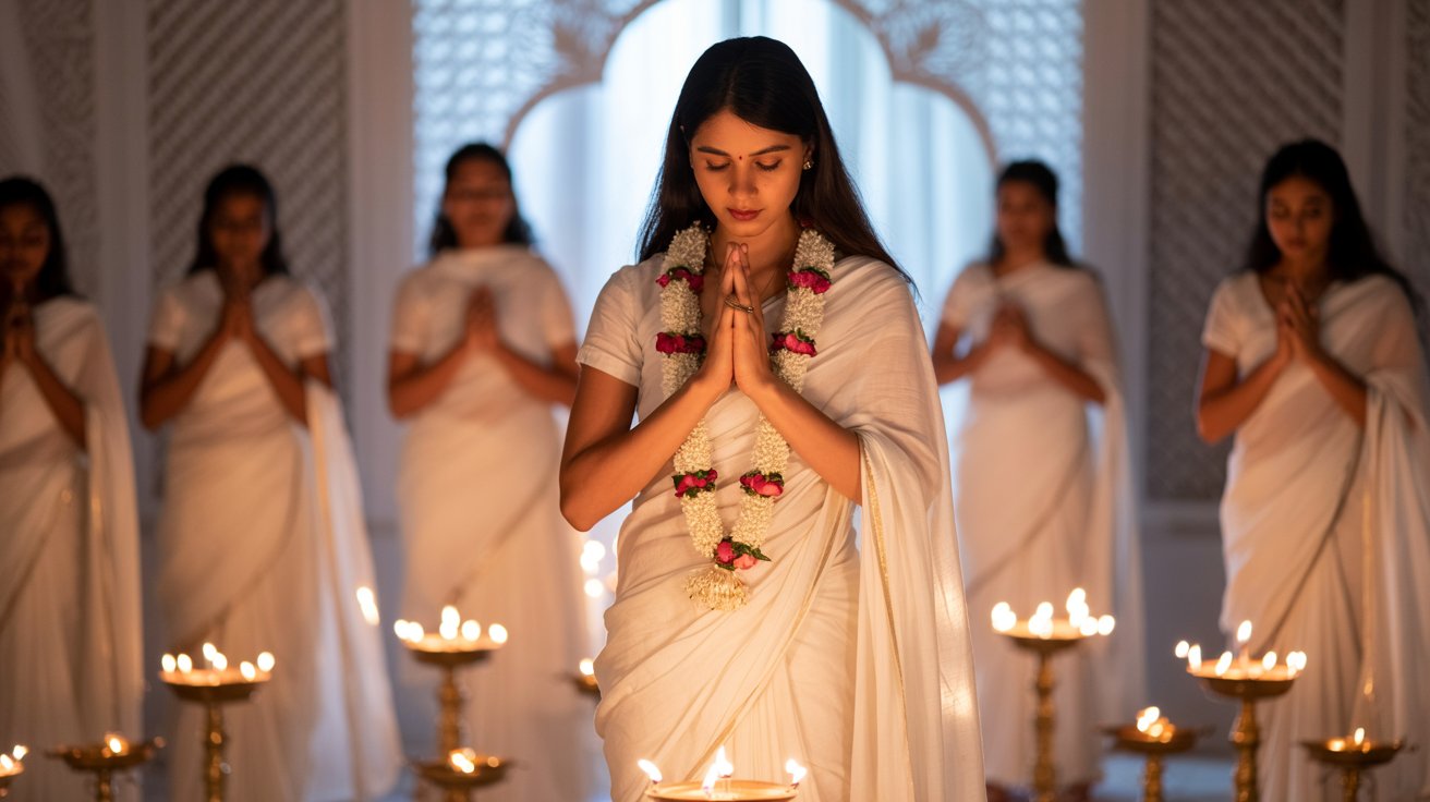 White Colour for Navratri