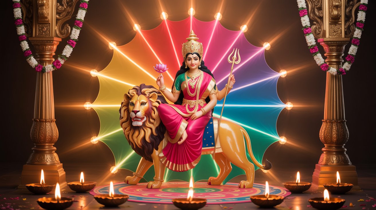 Idol of Goddess Durga