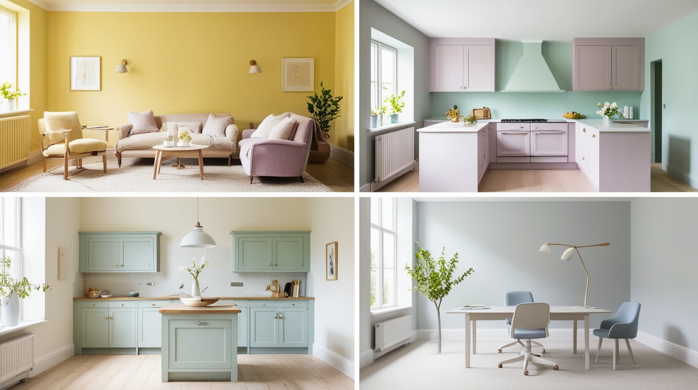 Reimagining Each Room with New coat of paint