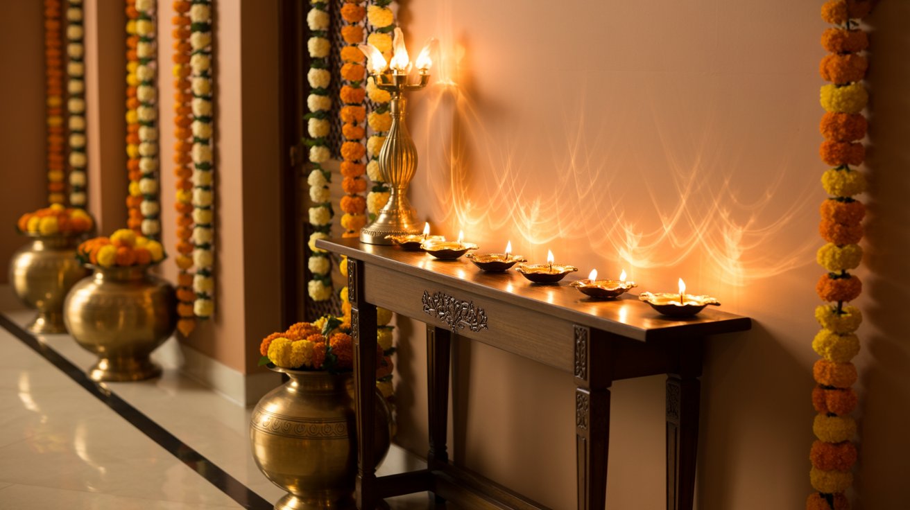 Luxurious Living room with sheen finishing