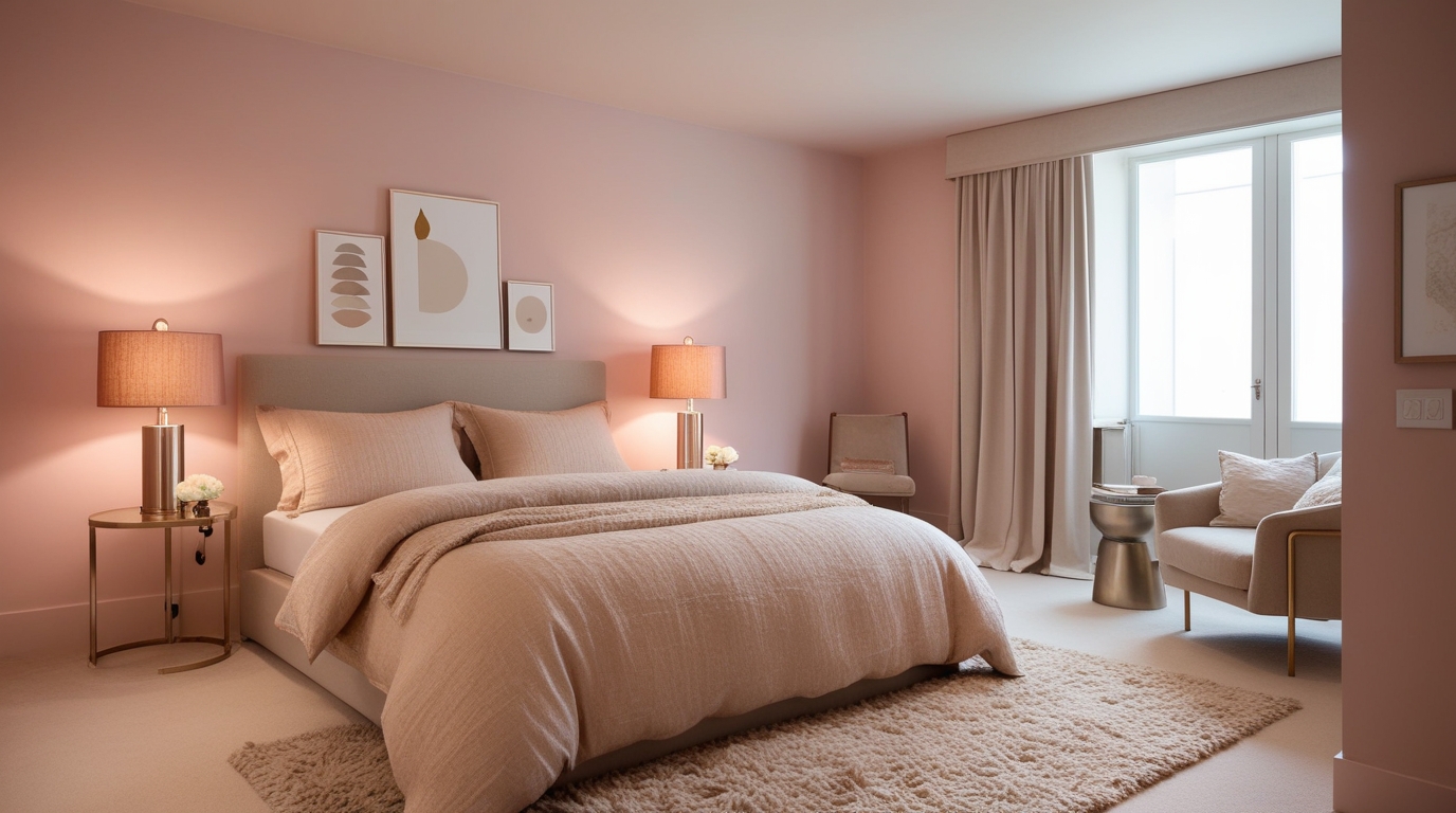 What Colours Go Best With Light Pink Walls?