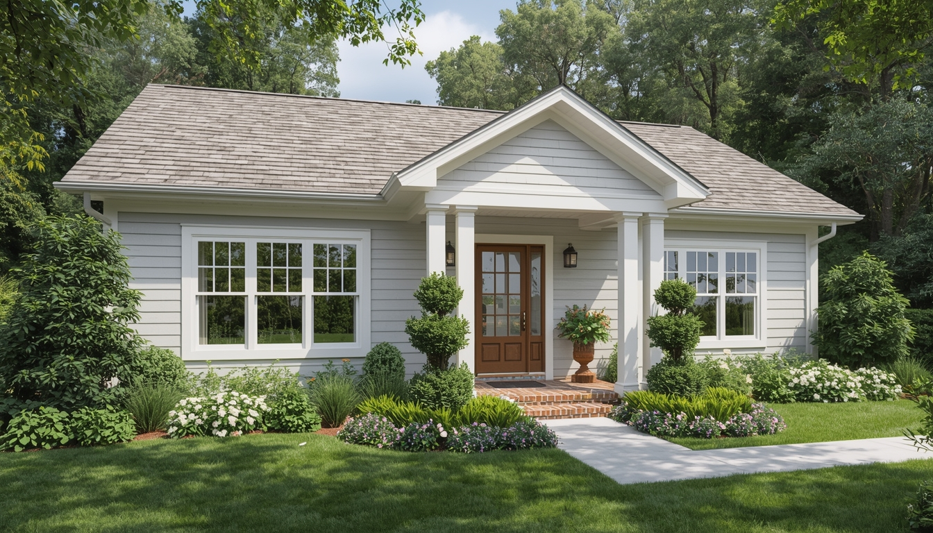 Nature-inspired exterior colours for lasting freshness 