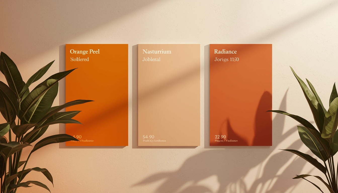 Citrus Orange Shades to Consider