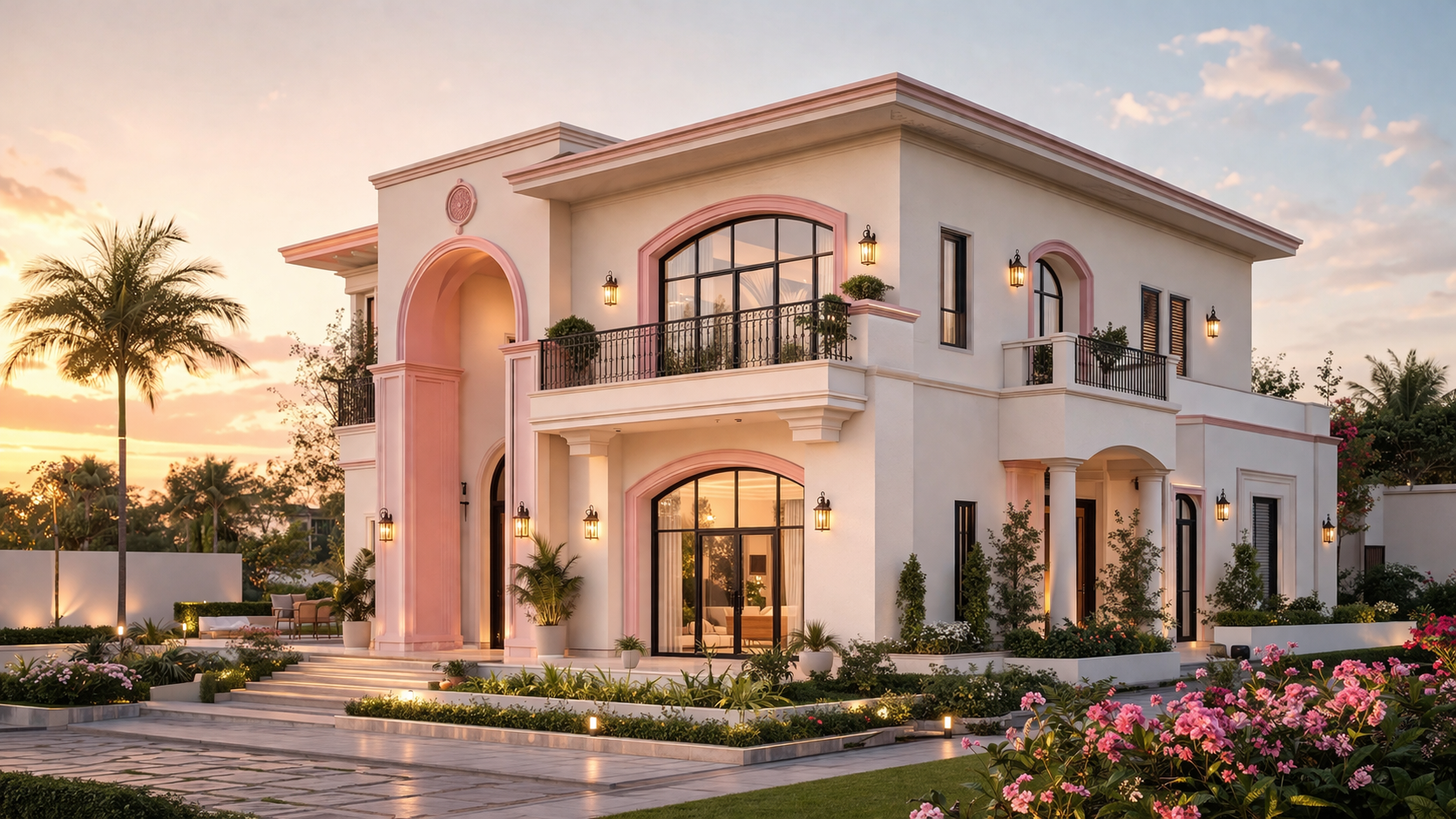 Soft Ivory & Blush Pink – Subtle Luxury