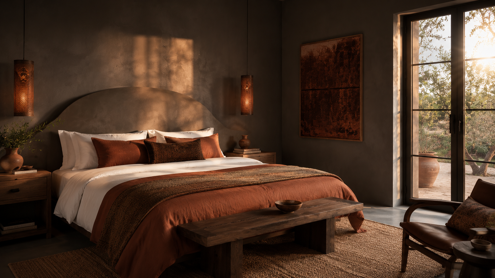 Bedroom Tomahawk wall paint