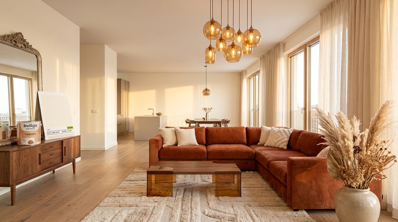 Carmelita Living Room Wall Paint