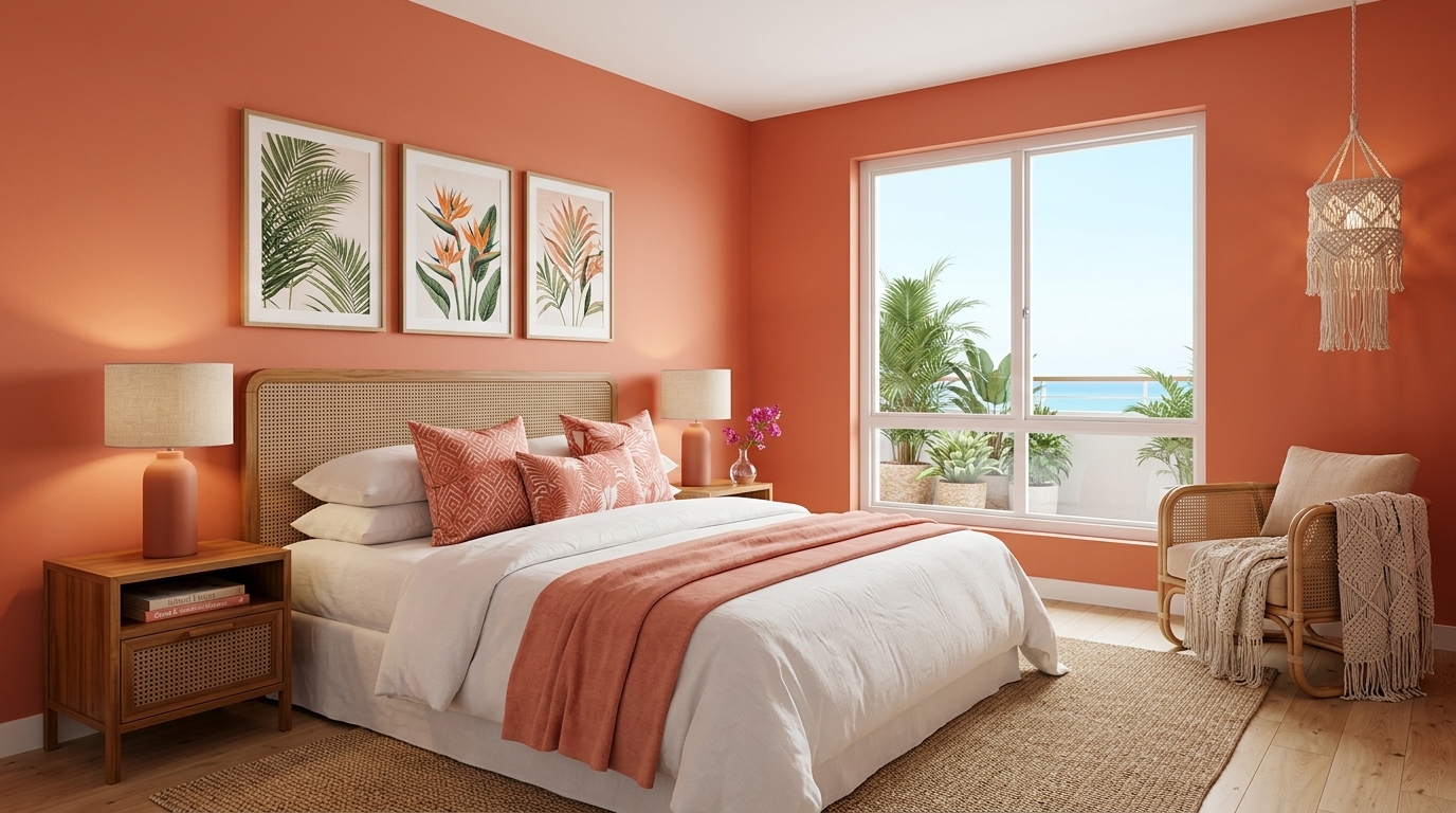 Jamaica Bedroom Wall Paint