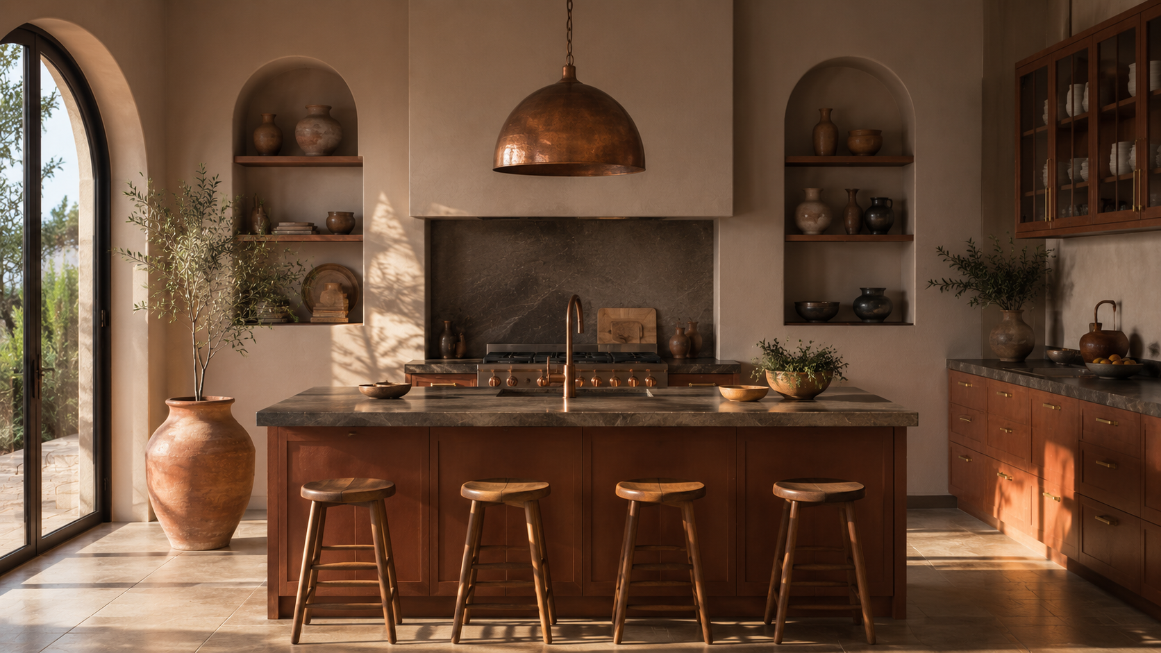 Kitchen Peking Duck Wall Paint