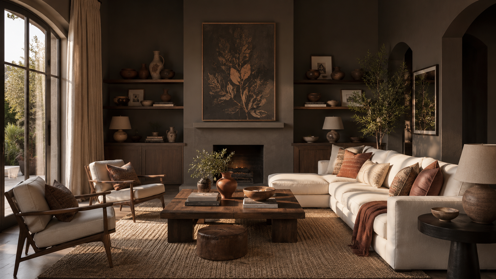 Living Room Tomahawk wall paint