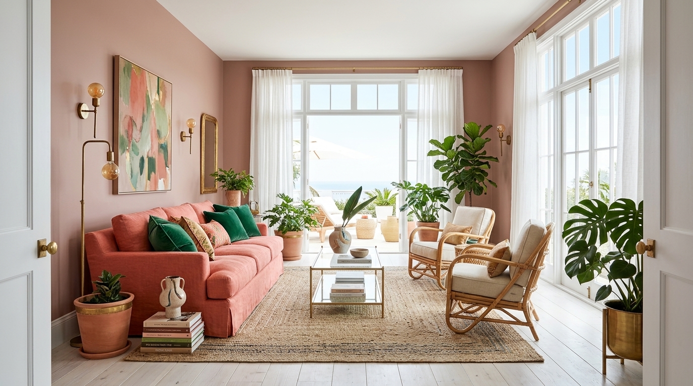Living room Burke & Wills Wall Paint Colour