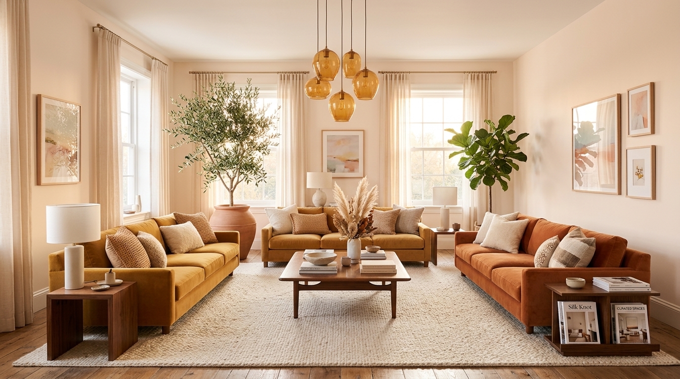 Living Room Silk Knot Home Wall Paint