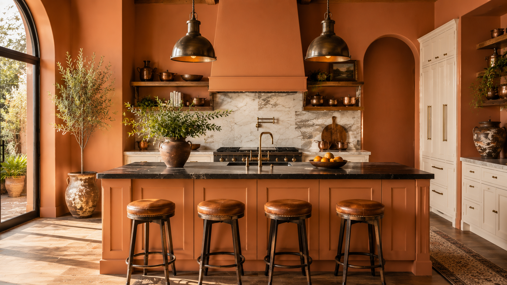 Arizona Sunset Kitchen Wall Paint