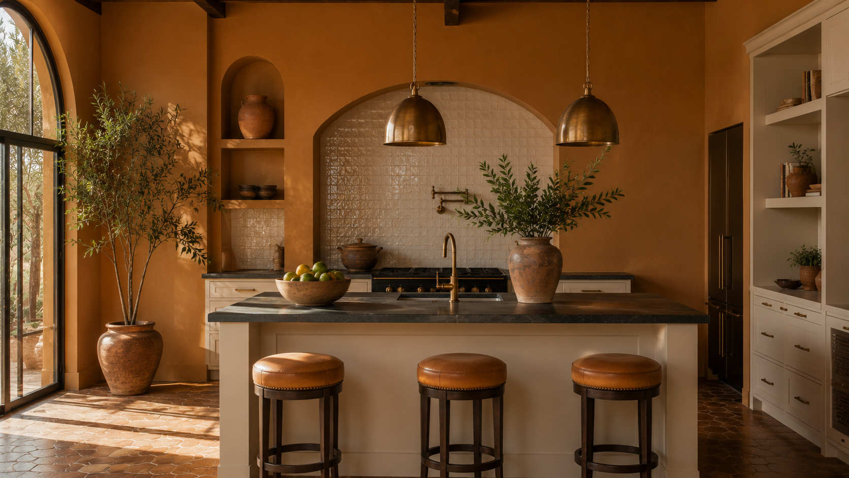 Kitchen - Morocco Wall Paint Colour