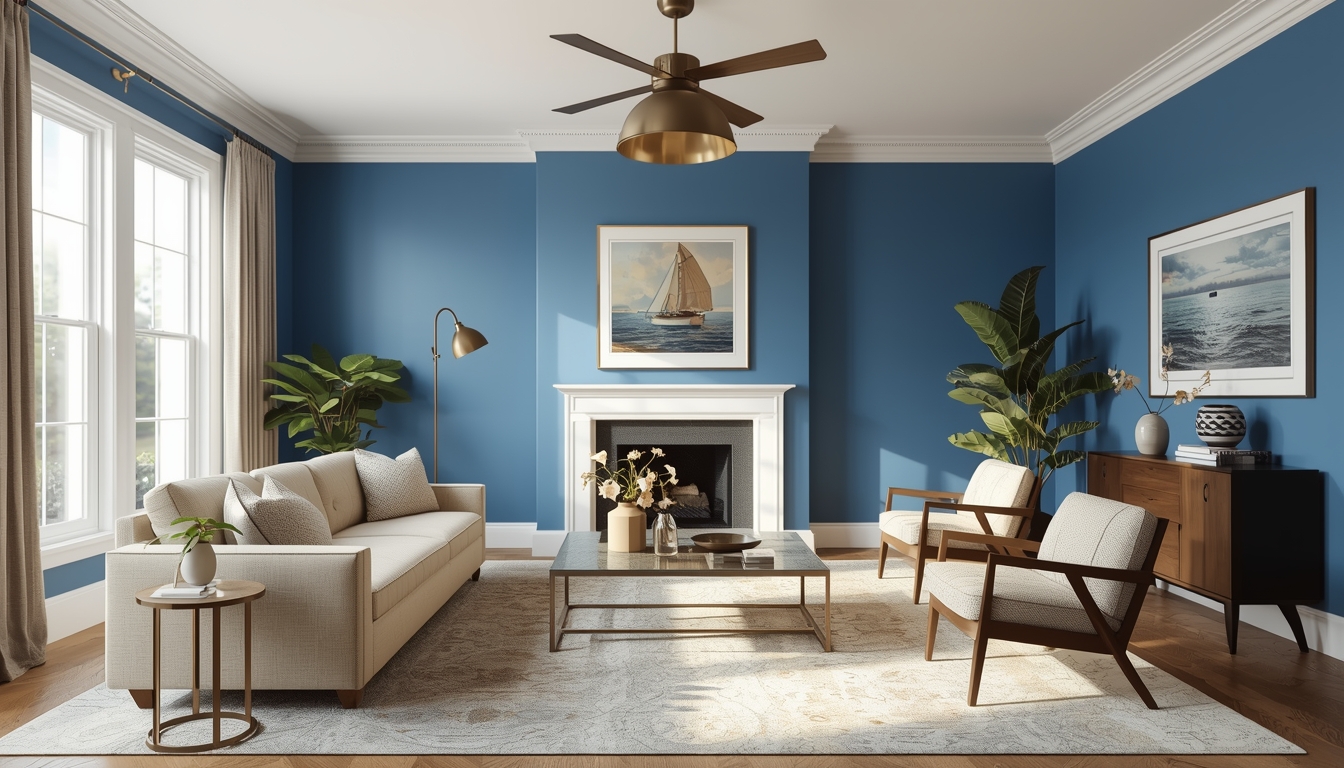 Living Room - Airway Blue