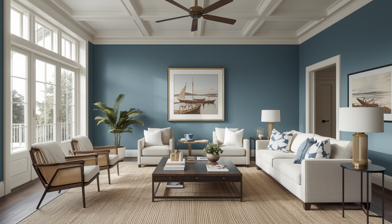 Living Room - Blue Opal