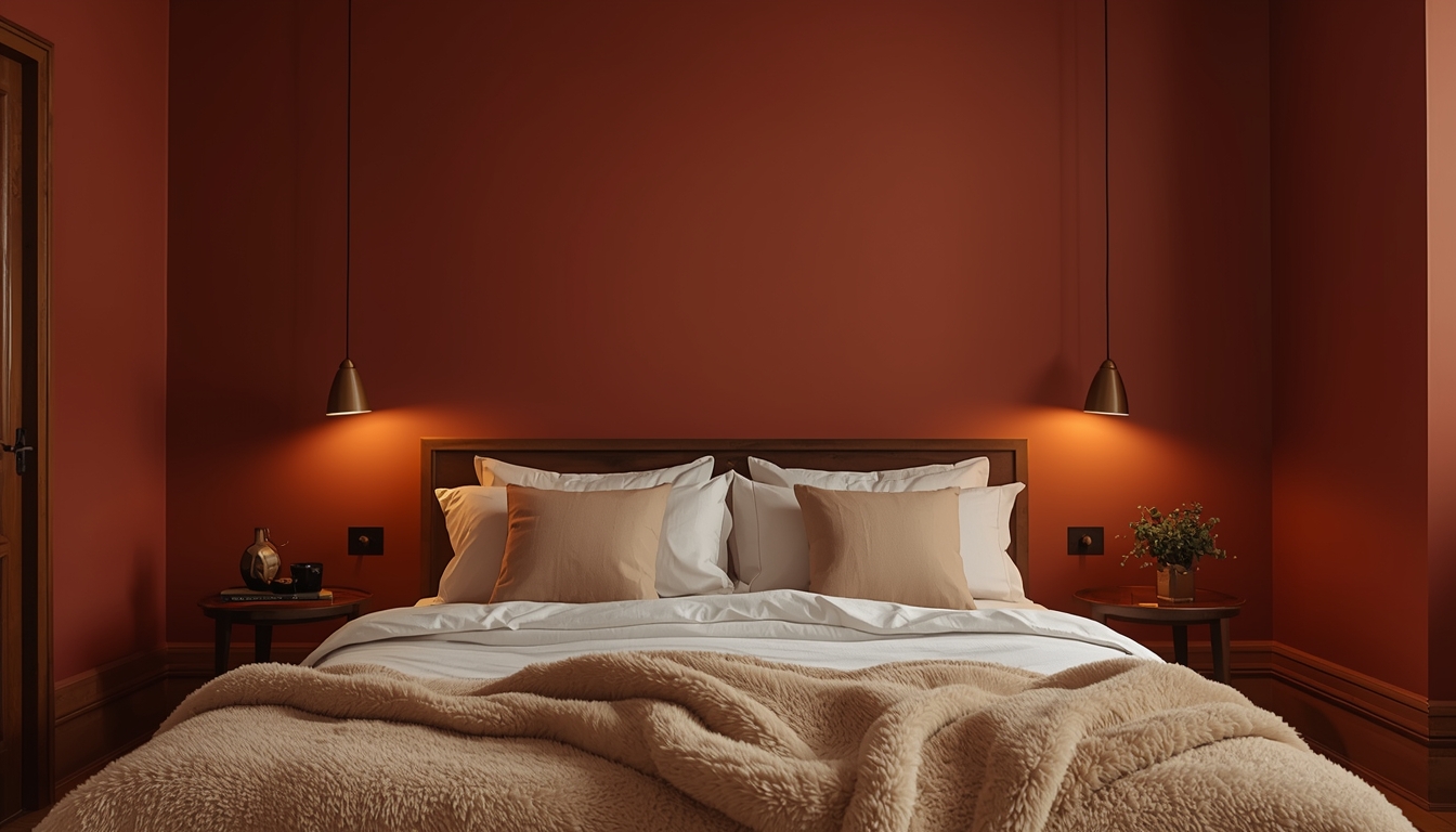 Bedroom Rosewood Wall Paints