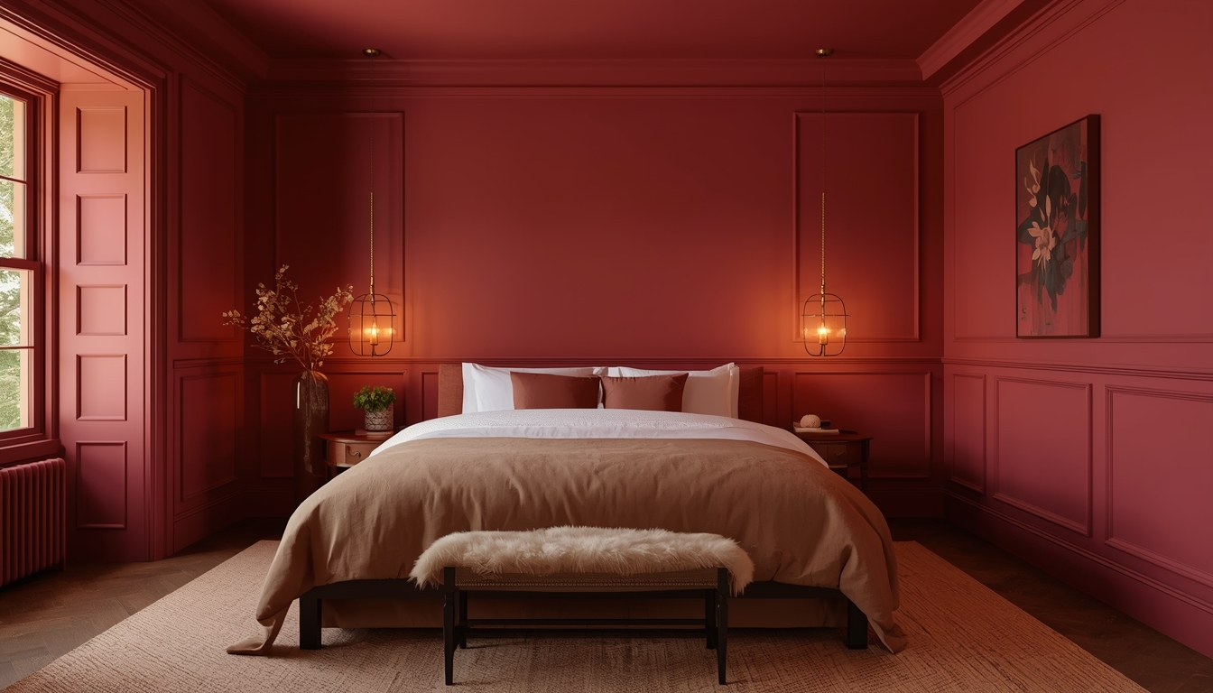 Bedroom Hiking Path Colour Wall Paint