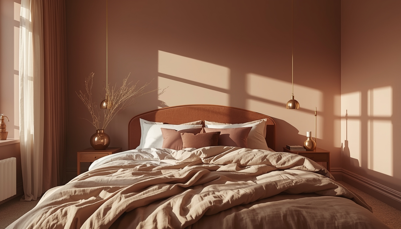 Bedroom - Caress Pink Wall