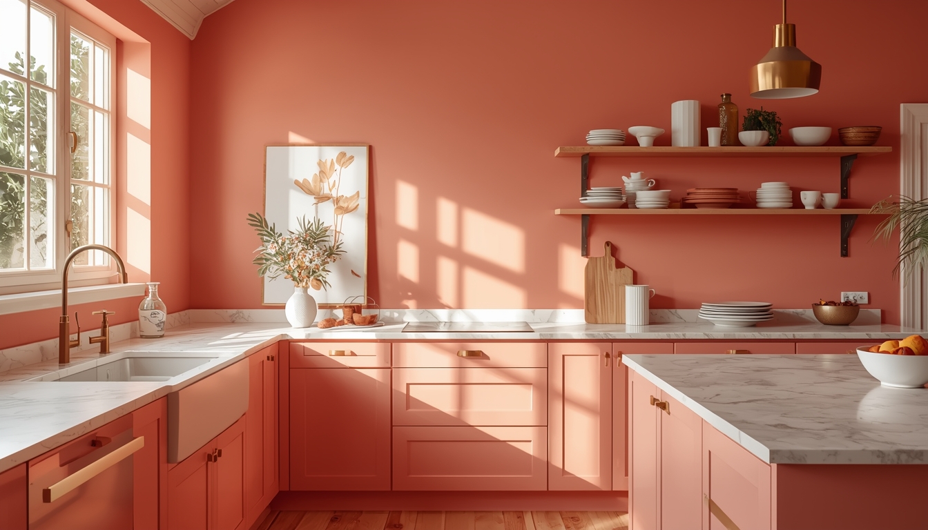 Kitchen Fallen Petal Wall