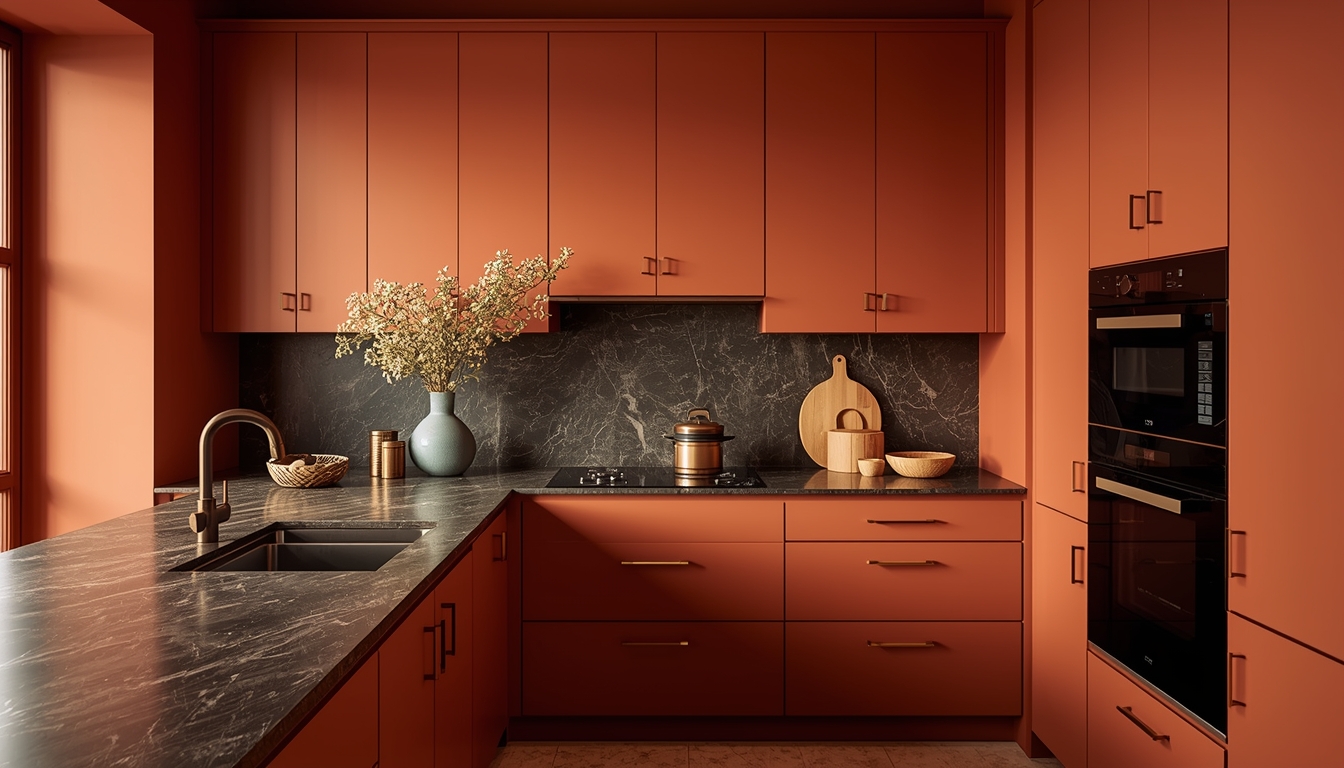 Kitchen Rosewood Wall Paints