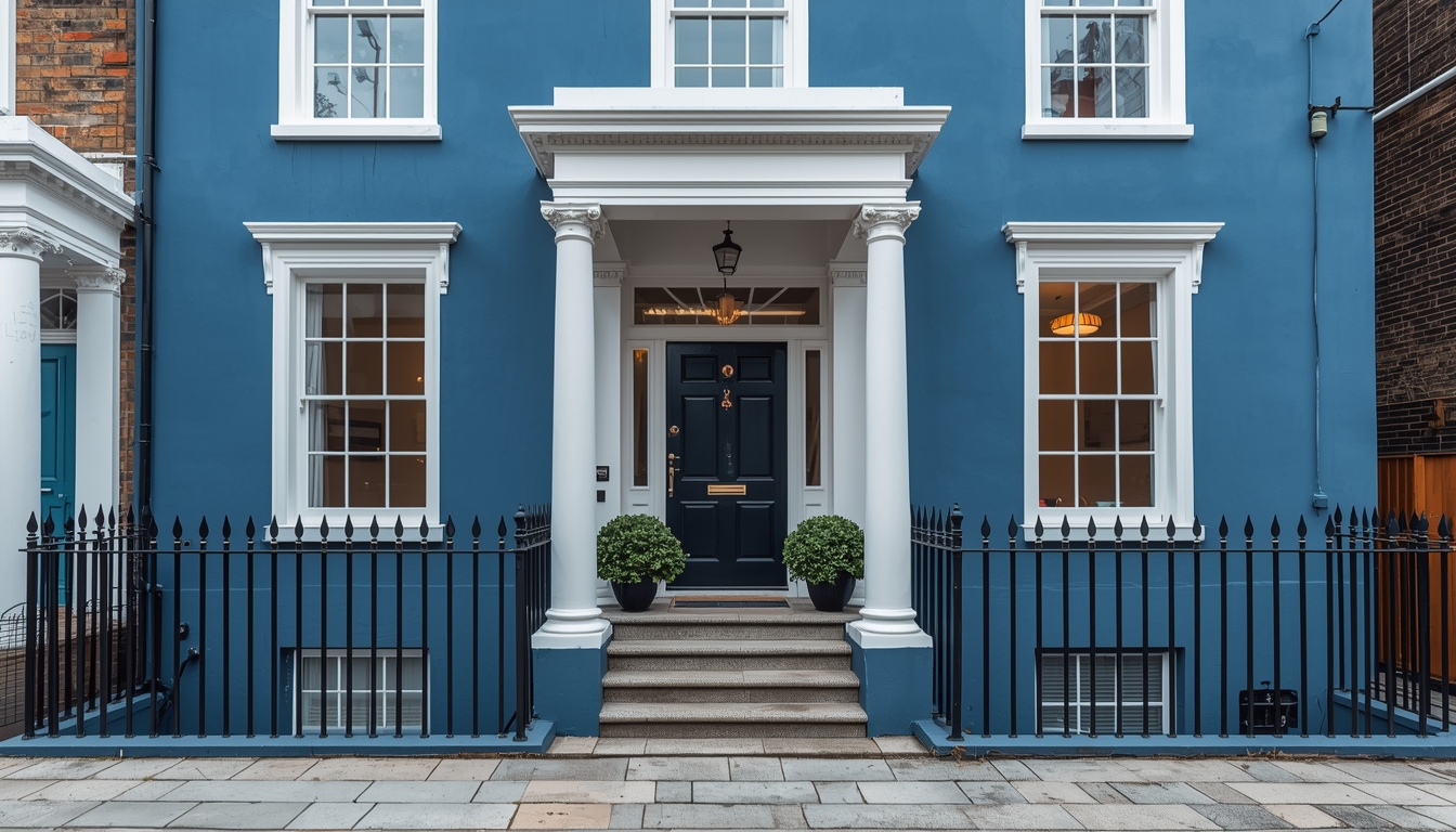 Exterior Wall - Blue Opal