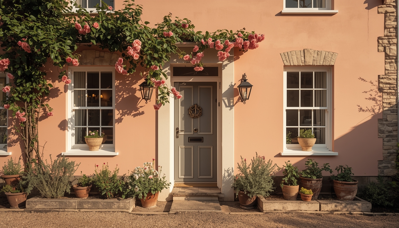 Exterior Fallen Petal Wall