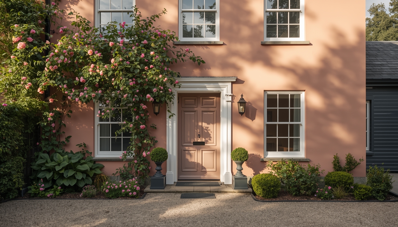 Exterior Tan Blush Wall Paints