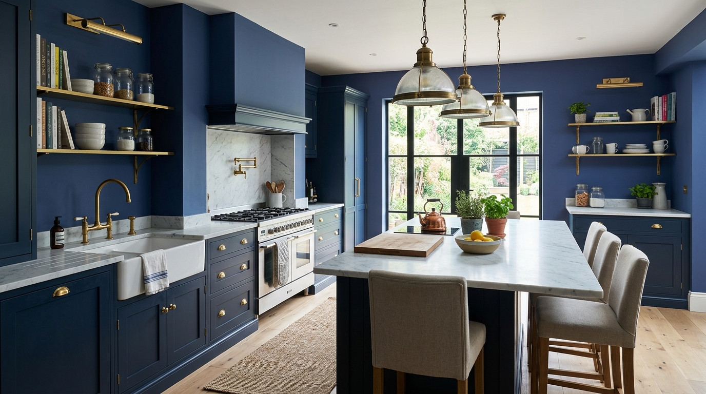 Kitchen Masquerade Wall Paint