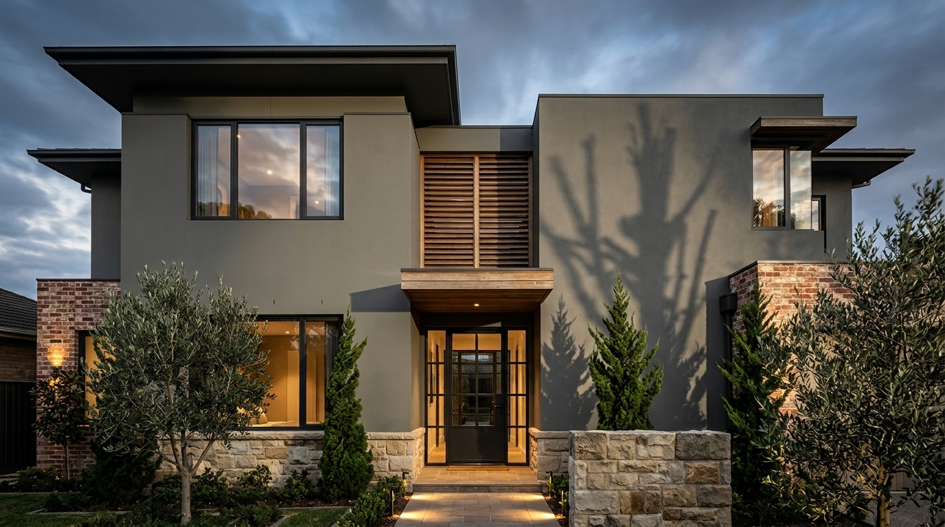 Smooth Grey Exterior Wall Paint