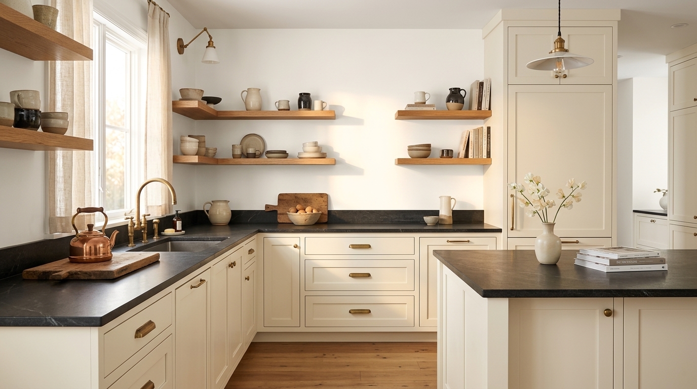 Sweet Rose Interior Wall Paint Kitchen