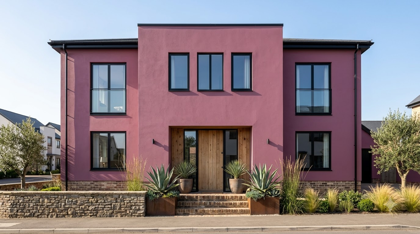 Ashley Pink Exterior Wall Paint