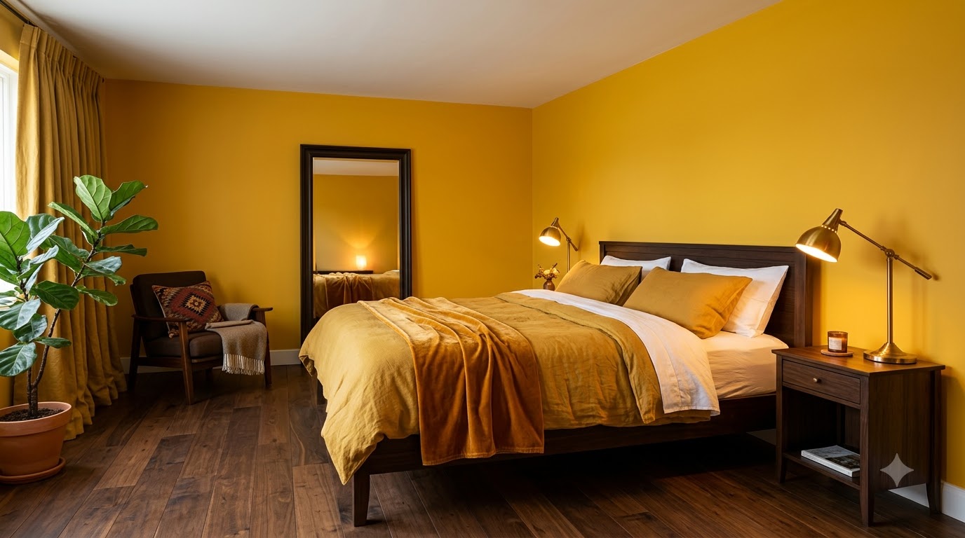 Dandelion Bedroom Wall Paint