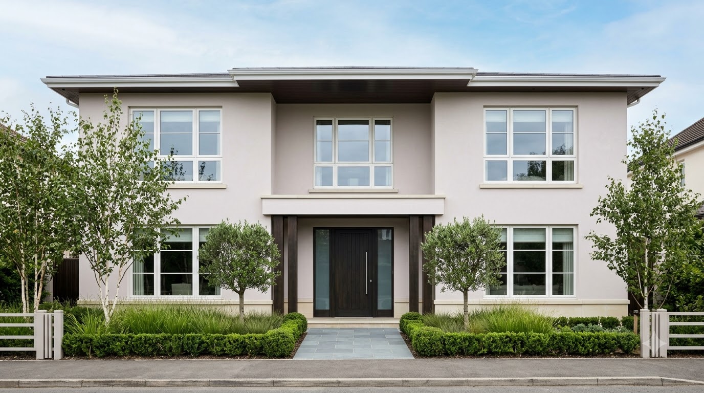 Exterior Paper Pink Wall Paint