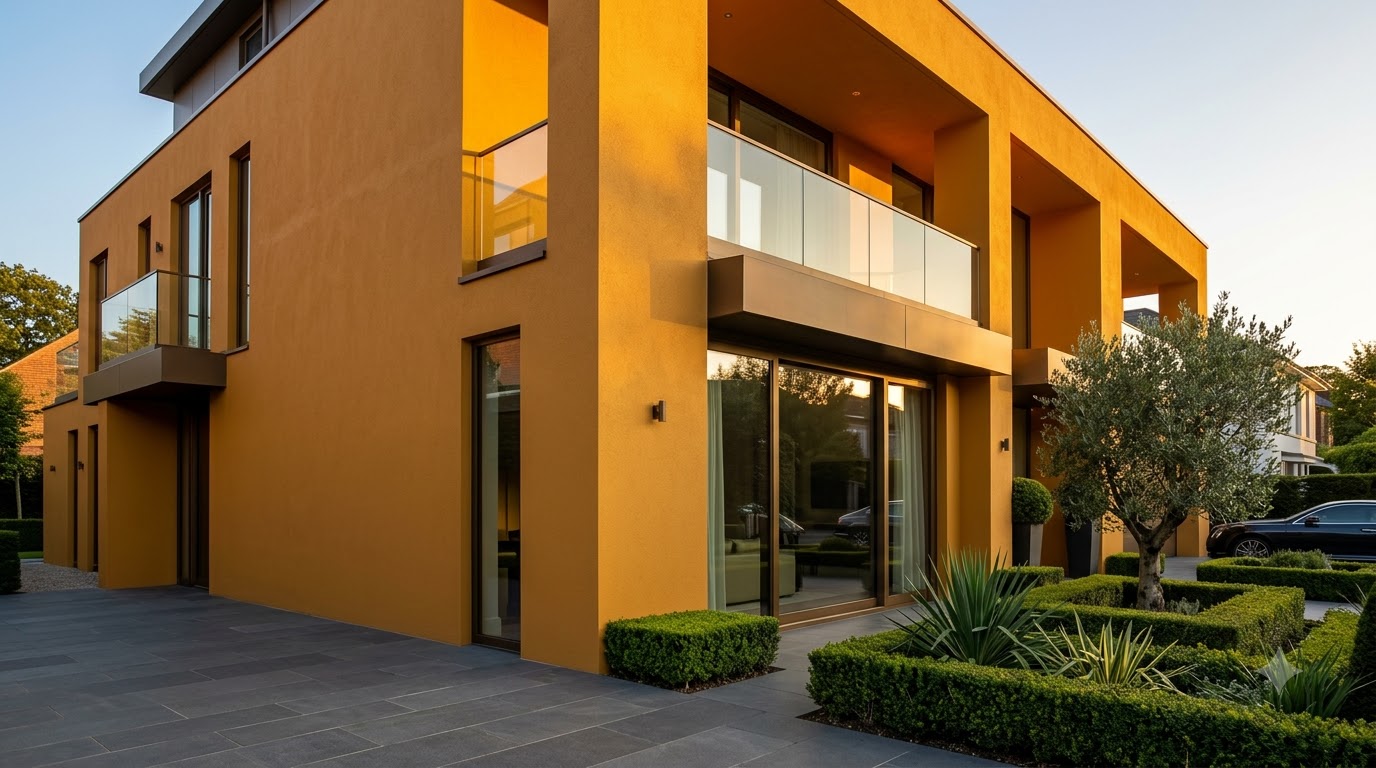 Gold Finger Exterior Wall Paint
