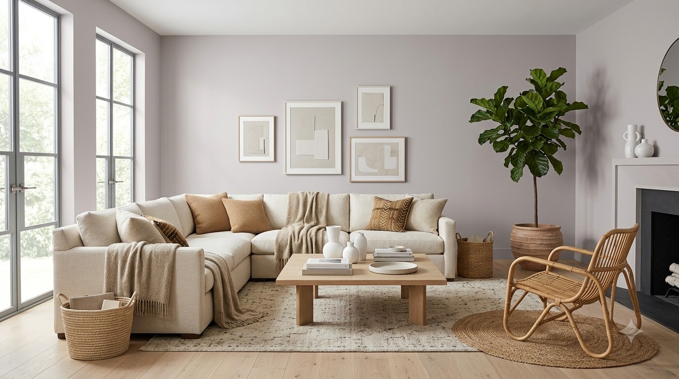 Living Room Minuet Wall Paint