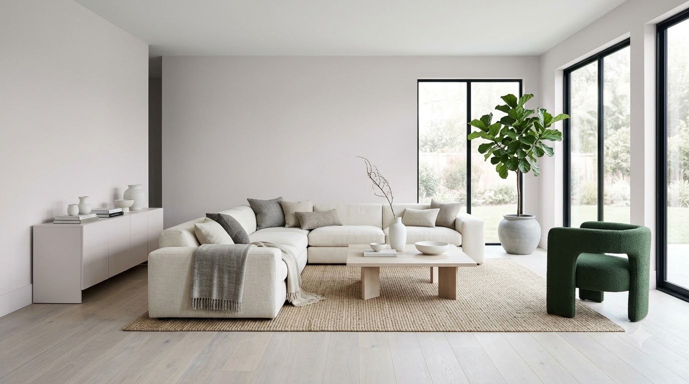 Living room Paper Pink Wall Paint