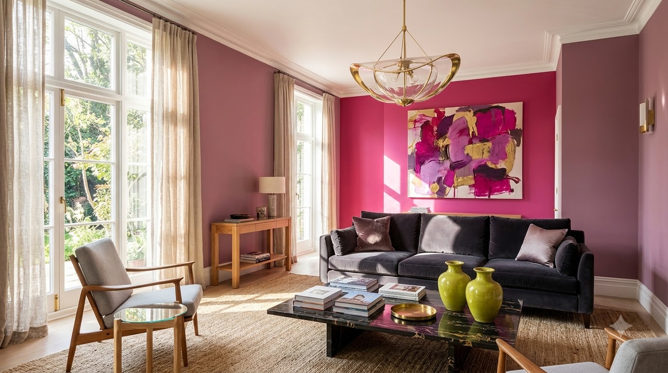 PinkMemories Living Room Wall Paint