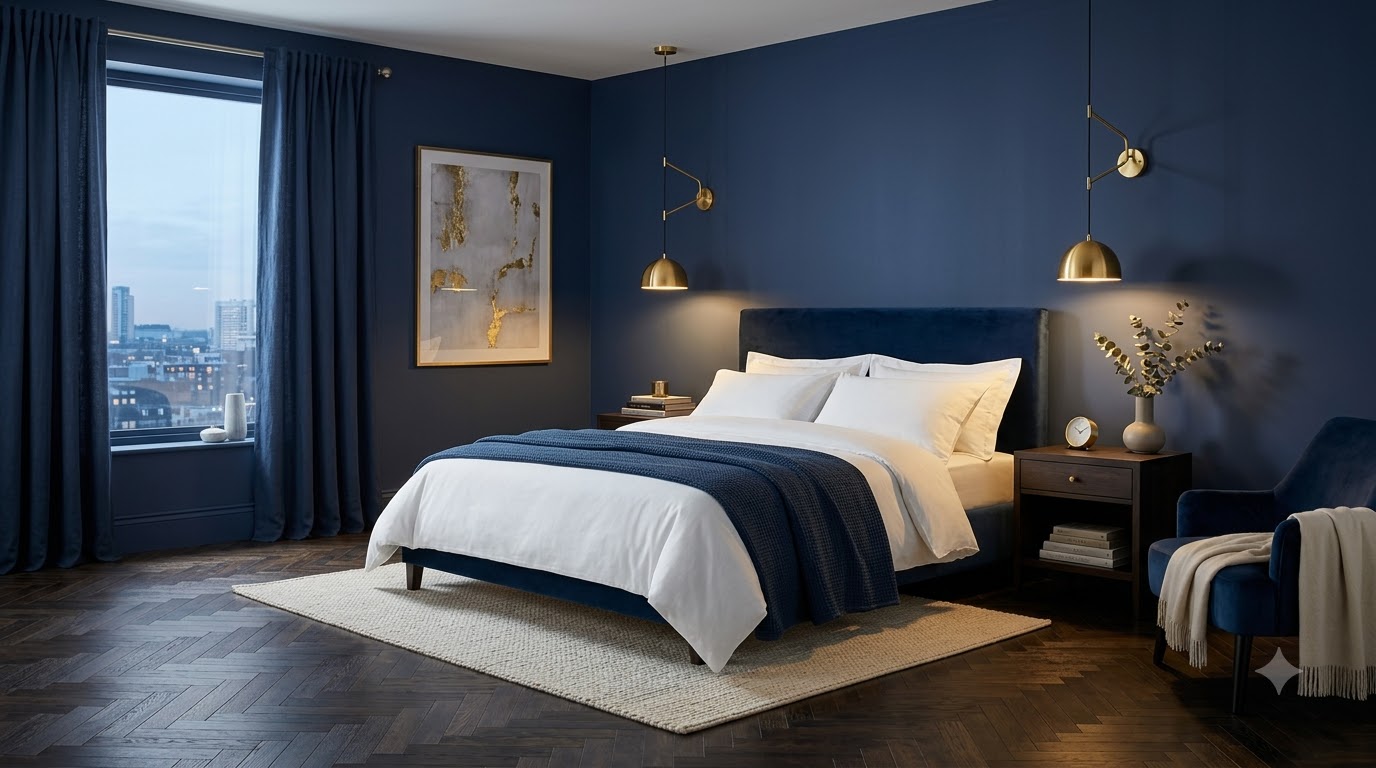 Overture Shade Bedroom Wall Paint