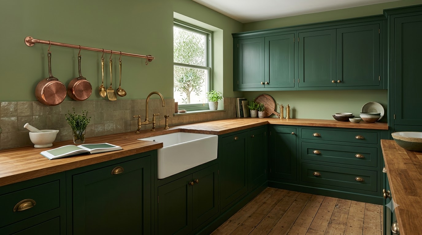 Thyme Modern Kitchen Wall Paint